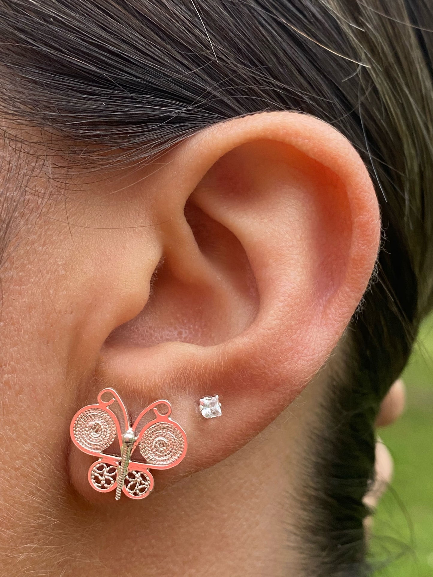 Aretes Mariposa