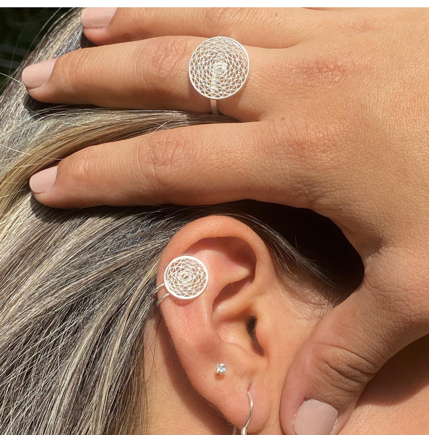 Earcuff Tela Imperial