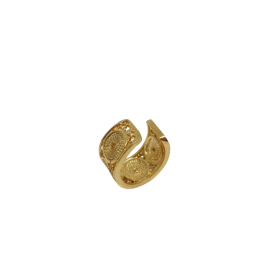 Earcuf Armonía con Baño de Oro 24 K