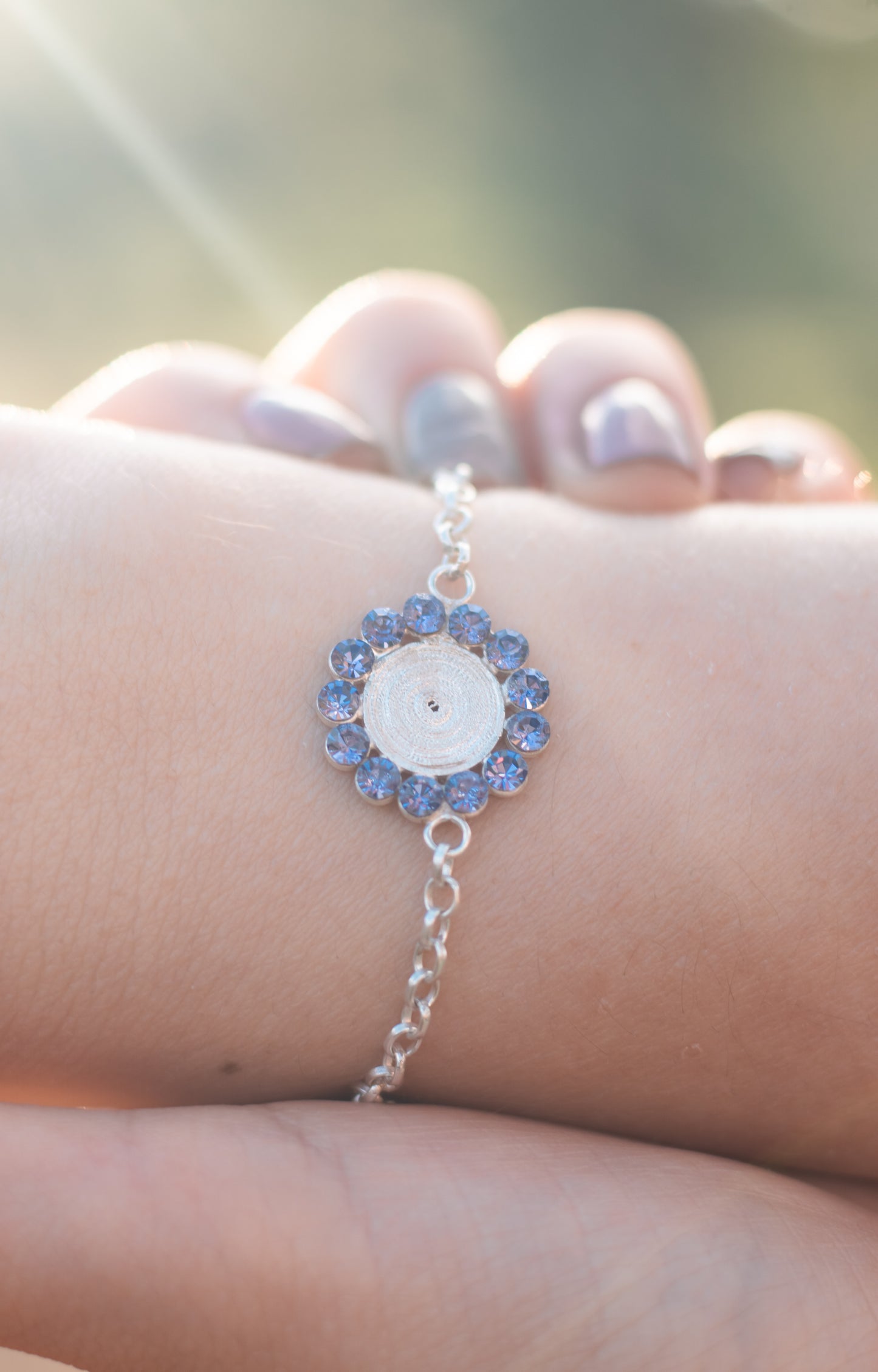 Brazalete Primavera Morada