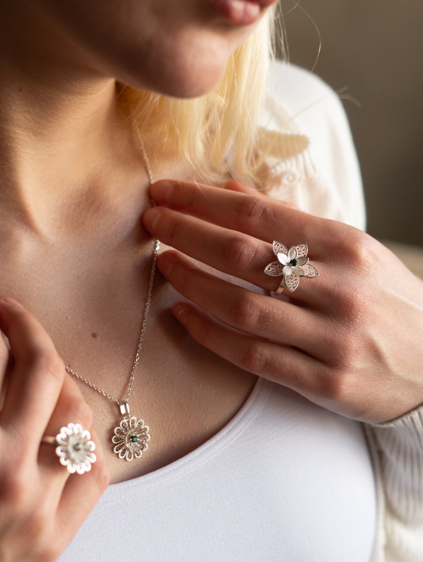 Brazalete Flor de Serendipia