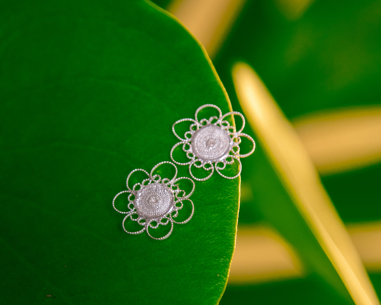 Aretes Flor de Brezo