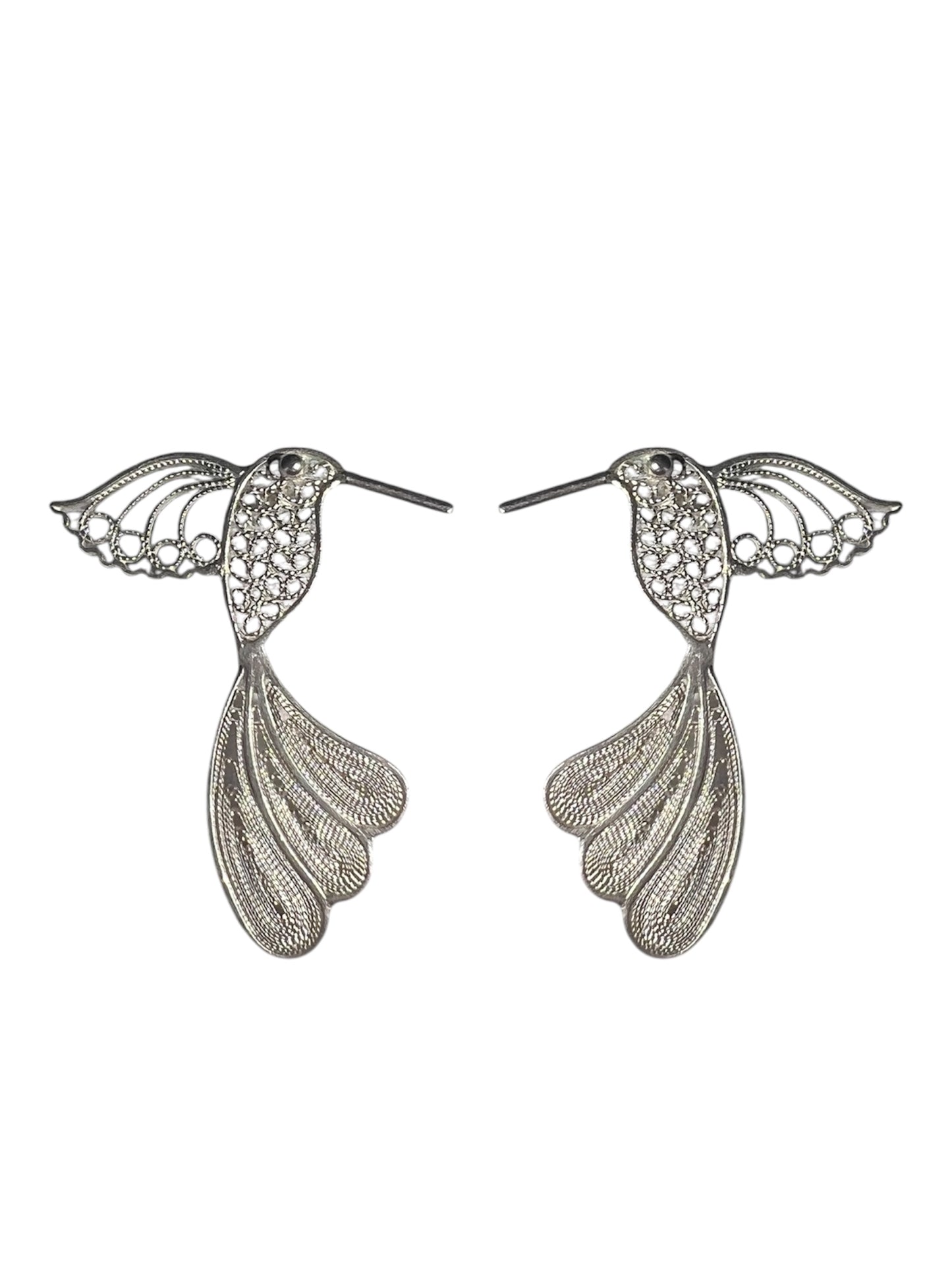 Aretes Colibrí de Punto