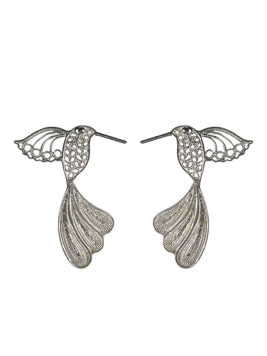 Aretes Colibrí de Punto