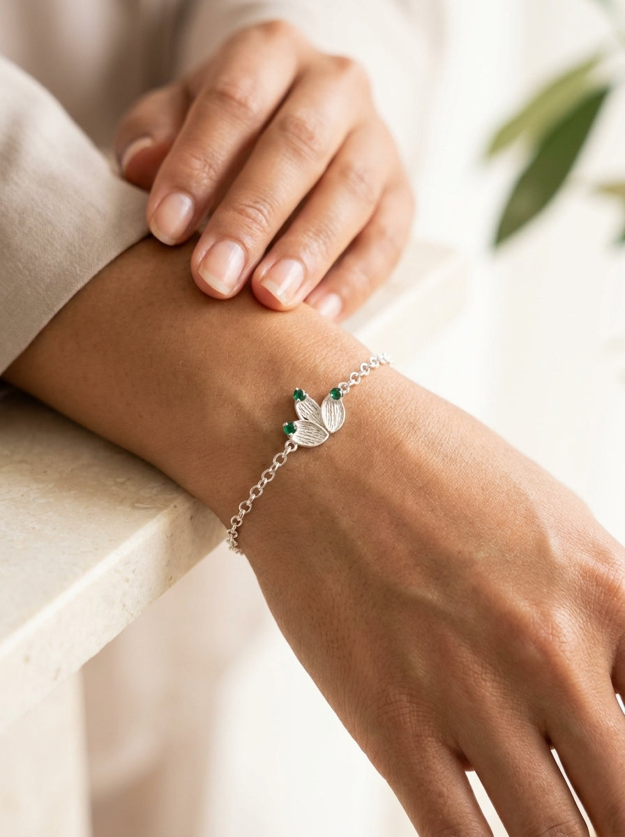 Brazalete Flor de Bonohomia