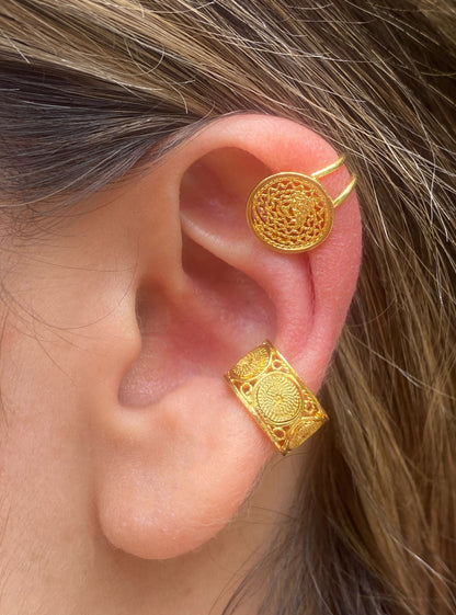 Earcuf Luna llena baño en oro 24 K