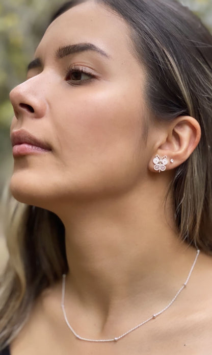 Aretes Mariposa