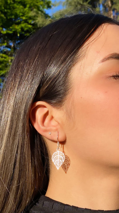 Aretes Hojas de Diantus