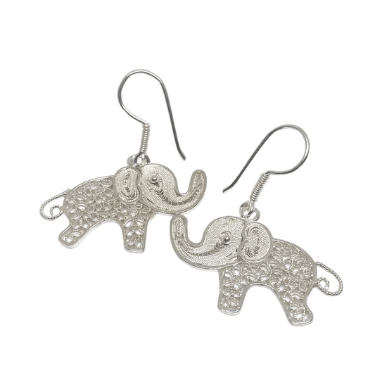 Aretes de Elefantes