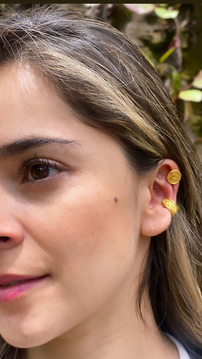 Earcuf Armonía con Baño de Oro 24 K