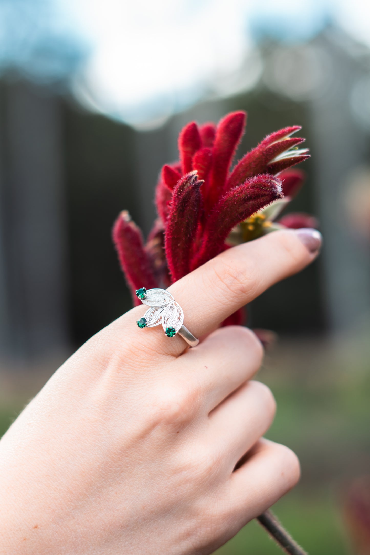 Anillo Flor de Bonohomía