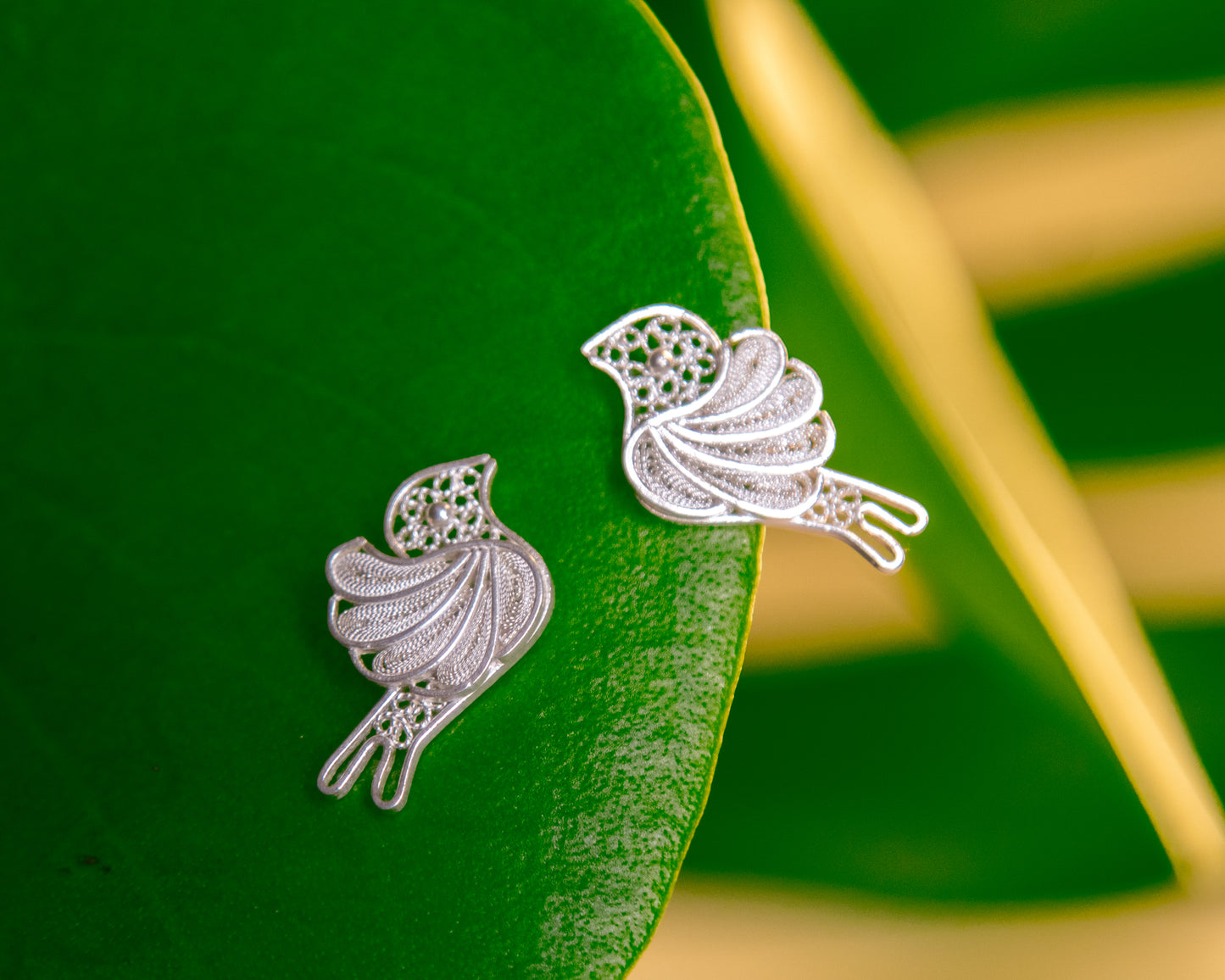 Aretes Pajaro Mielero