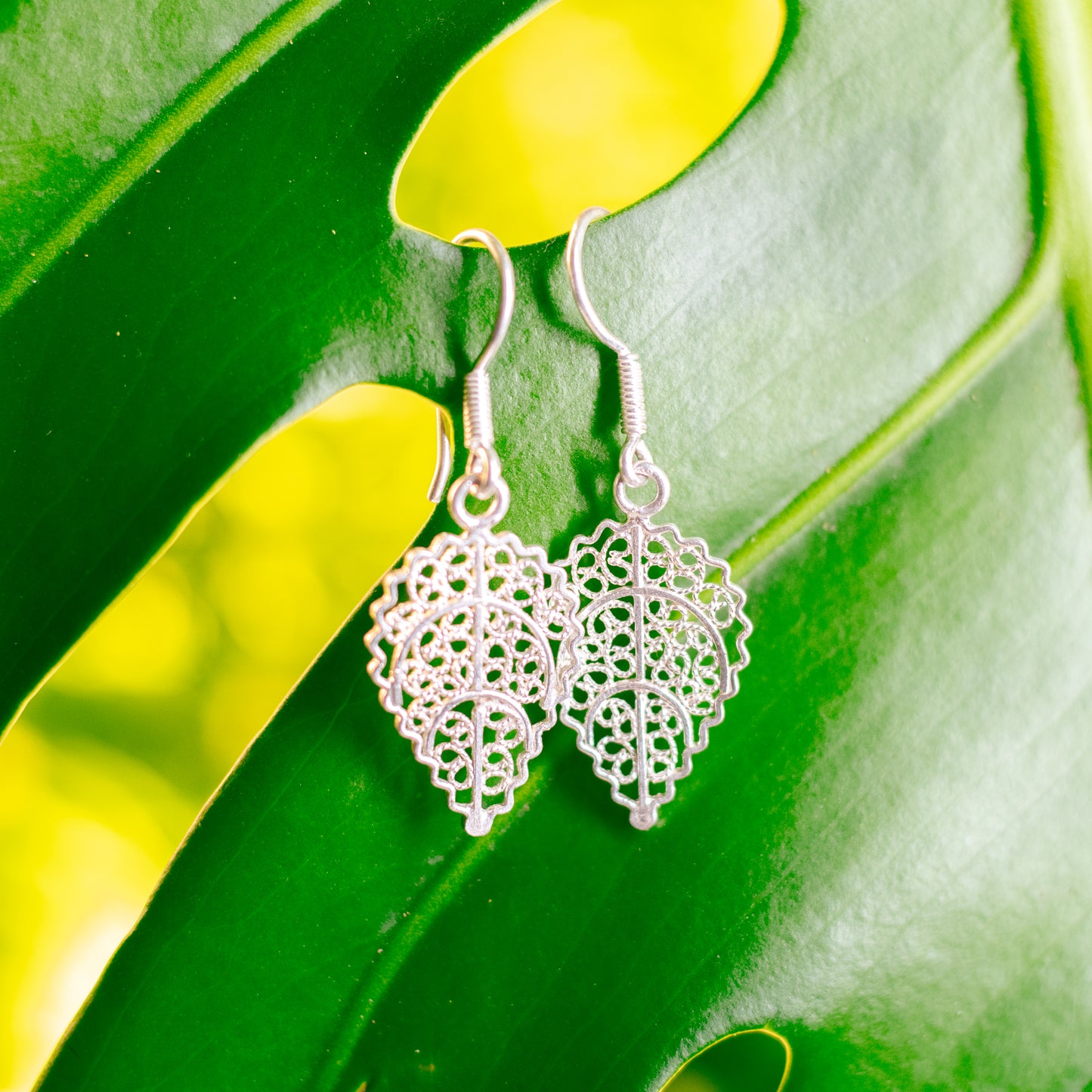 Aretes Hojas de Diantus