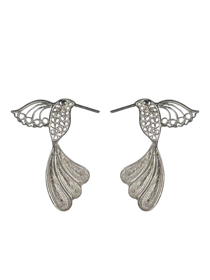 Aretes Colibrí de Punto